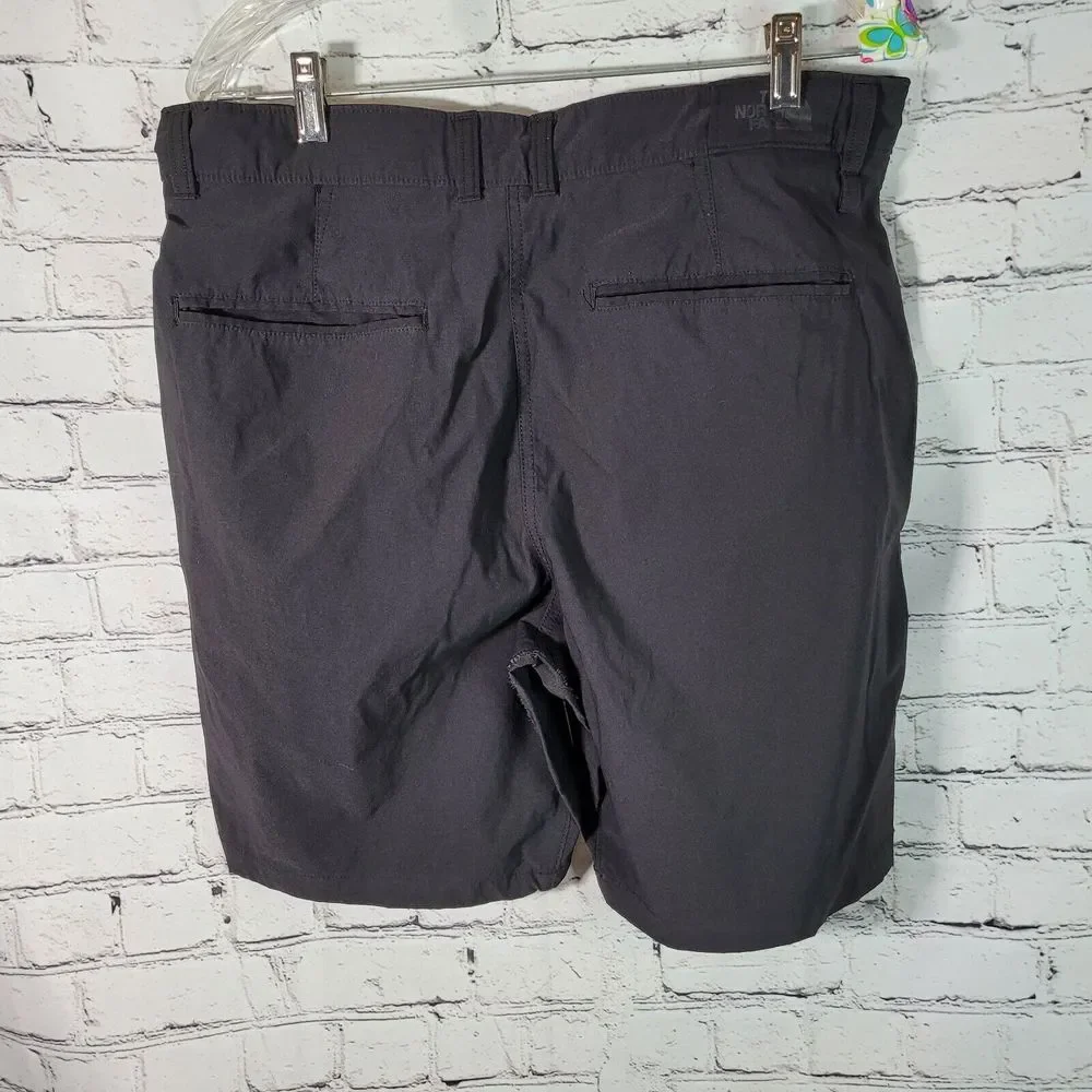 The North Face Chino Shorts Performance Black Fishing Hiking sz 34 Men's Outdoor